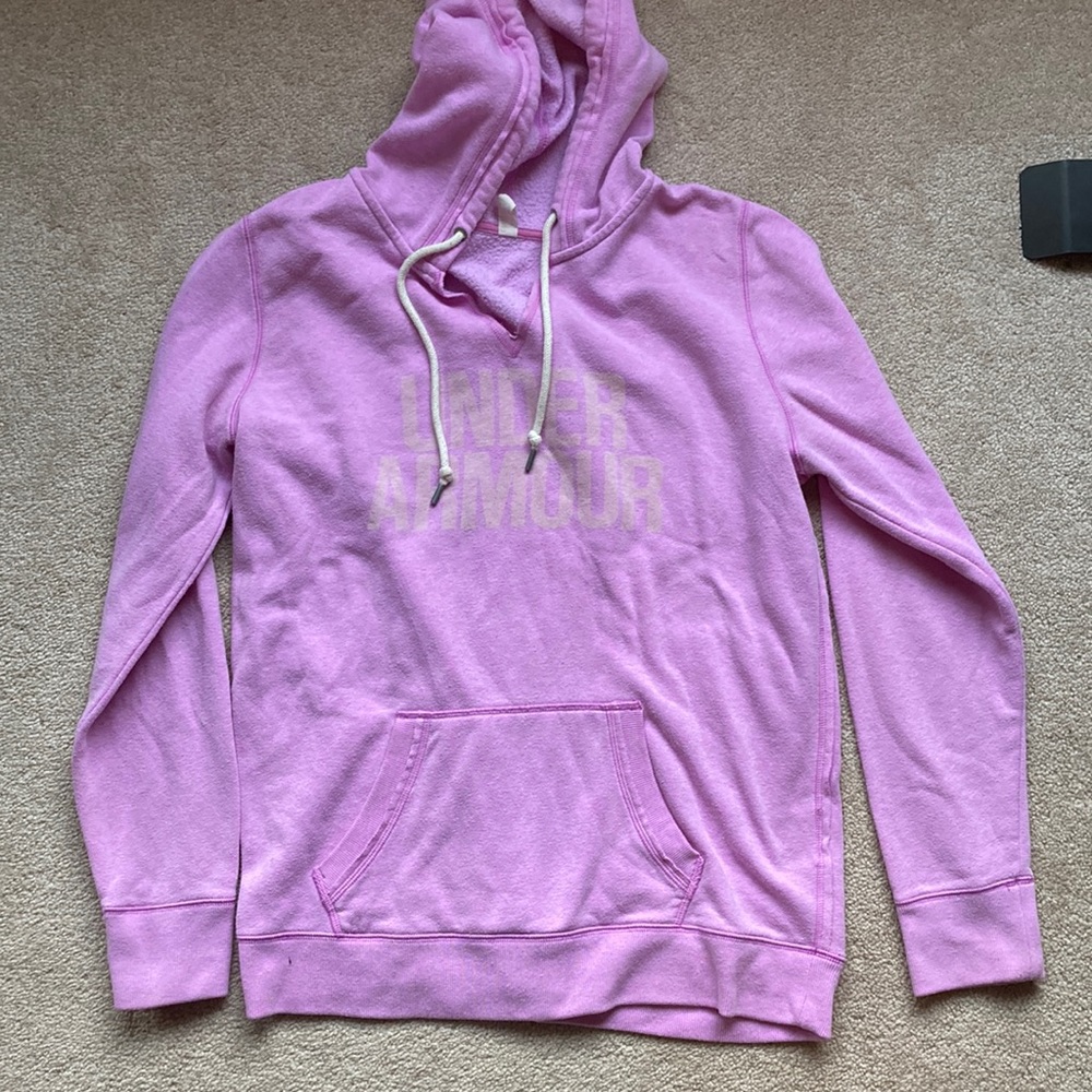 Under armour medium purple sweatshirt